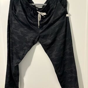 Vuori Black Camo Track Pants